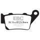 Brzdy EBC Moto EBC Brzdové obloženie R Series Sintered FA208R | ebc-brzdy.sk