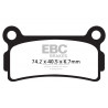 EBC Brzdové obloženie FA164R