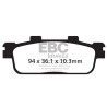 EBC Brzdové obloženie FA427R
