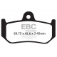 Brzdy EBC Moto EBC Brzdové obloženie FA320HH | ebc-brzdy.sk