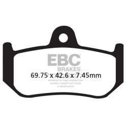 EBC Brzdové obloženie FA320HH
