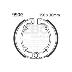 EBC Brzdové čeľuste Grooved 990G