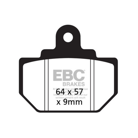 Brzdy EBC Moto EBC Brzdové obloženie R Series Sintered FA111R | ebc-brzdy.sk