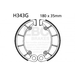 EBC Brzdové čeľuste Grooved H343G