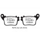 Brzdy EBC Moto EBC Brzdové obloženie Double-H Sintered FA436HH | ebc-brzdy.sk