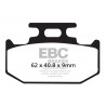 EBC Brzdové obloženie FA152R