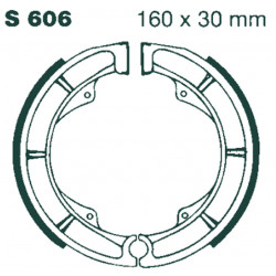 EBC Brzdové čeľuste Grooved S606G