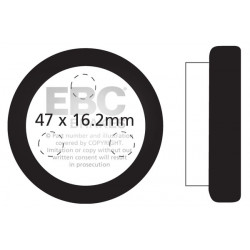 EBC Brzdové obloženie FA021R