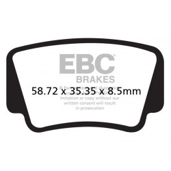 EBC Brzdové obloženie FA463R
