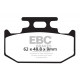 Brzdy EBC Moto EBC Brzdové obloženie MXS Off Road Race Sintered MXS152 | ebc-brzdy.sk
