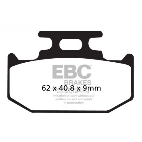 Brzdy EBC Moto EBC Brzdové obloženie MXS Off Road Race Sintered MXS152 | ebc-brzdy.sk