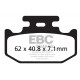 Brzdy EBC Moto EBC Parkovacia brzda FA497TT | ebc-brzdy.sk