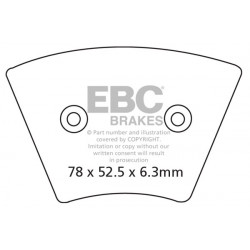 EBC Brzdové obloženie FA026