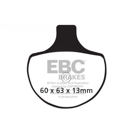 Brzdy EBC Moto EBC Brzdové obloženie FA094 | ebc-brzdy.sk