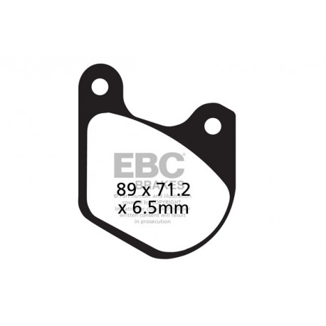 Brzdy EBC Moto EBC Brzdové obloženie FA072V | ebc-brzdy.sk