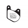 EBC Brzdové obloženie FA072V