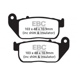 EBC Brzdové obloženie Double-H Sintered FA381HH