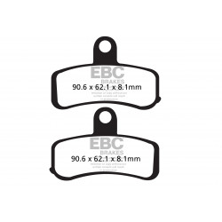 EBC Brzdové obloženie Double-H Sintered FA457HH