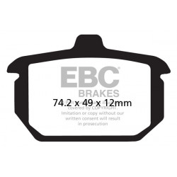 EBC Brzdové obloženie FA078V