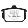 EBC Brzdové obloženie FA078V
